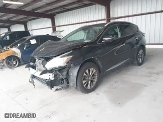 2015 Nissan Murano Platinum with VIN 5N1AZ2MH5FN214284, listed as a IAAI auction lot 41756978 with 112,267 mi miles. Bid and sale history available at carsss.com. Image 2.