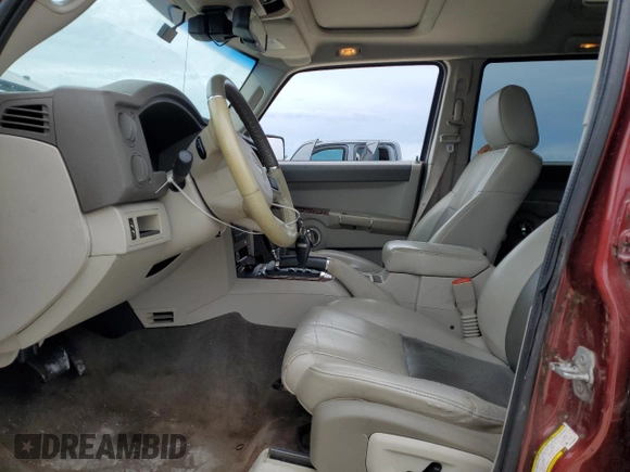 2008 Jeep Commander Limited with VIN 1J8HG58218C100659, listed as a Copart auction lot 72692154 with 171,549 mi miles and Salvage Title. Bid and sale history available at carsss.com. Image 7.