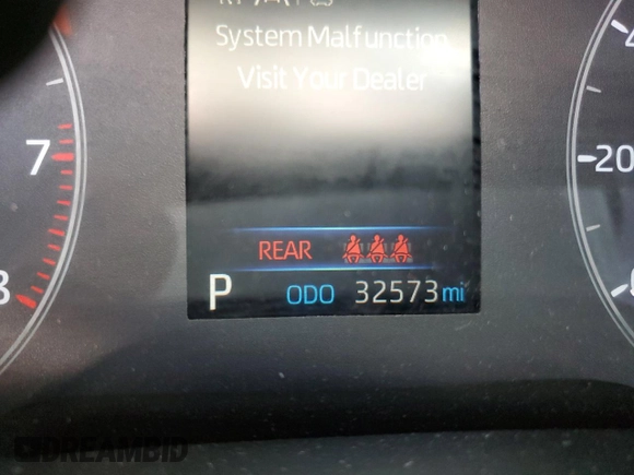 2023 Toyota Corolla LE with VIN 5YFB4MDE6PP002670, listed as a Copart auction lot 50578335 with 32,573 mi miles and Salvage Title. Bid and sale history available at carsss.com. Image 9.