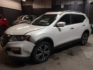 2019 Nissan Rogue SL with VIN 5N1AT2MV1KC827435, listed as a IAAI auction lot 41480759 with 55,842 mi miles. Bid and sale history available at carsss.com. Image 6.