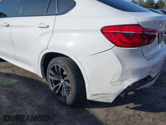 2015 BMW X6 xDrive35i with VIN 5UXKU2C50F0N77117, listed as a IAAI auction lot 41901159 with 104,820 mi miles. Bid and sale history available at carsss.com. Image 12.