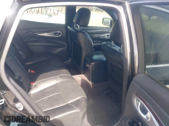 2013 Infiniti M with VIN JN1AY1AR6DM590187, listed as a IAAI auction lot 42096806 with 182,909 mi miles and . Bid and sale history available at DreamBid. Image 8.