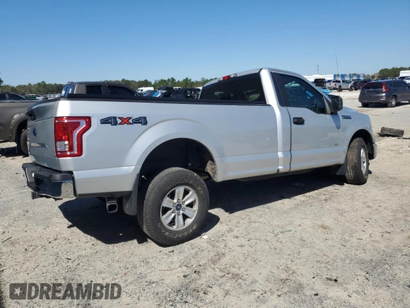 2016 Ford F-150 XL with VIN 1FTNF1EG1GKD72171, listed as a Copart auction lot 48471715 with 22,948 mi miles and Salvage title. Bid and sale history available at DreamBid. Image 3.