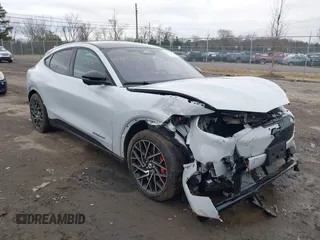 2023 Ford Mustang Mach-E GT with VIN 3FMTK4SX2PMA23694, listed as a IAAI auction lot 41125283 with 15,252 mi miles and . Bid and sale history available at DreamBid. Image 1.