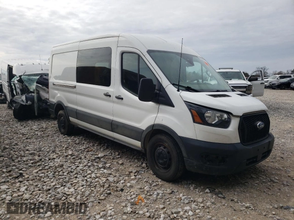 2022 Ford Transit Cargo with VIN 1FTBR1C89NKA66564, listed as a Copart auction lot 44932975 with 64,544 mi miles and Salvage Title. Bid and sale history available at DreamBid. Image 4.
