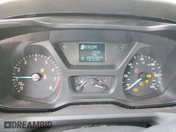 2019 Ford Transit with VIN 1FTYR2CM2KKB66496, listed as a Copart auction lot 87134004 with 190,590 mi miles and Salvage title. Bid and sale history available at DreamBid. Image 9.