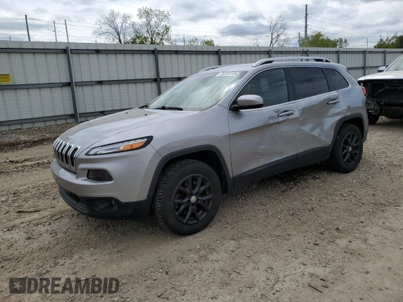 2016 Jeep Cherokee Latitude z VIN 1C4PJMCS1GW345884, wystawiony jako Copart lot #58231145 z przebiegiem 167 830 mil mil oraz Czysty tytuł • Clean title. Historia ofert i sprzedaży dostępna na DreamBid. Obrazek 1.