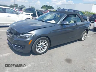 2016 BMW 2 Series 228i xDrive with VIN WBA1L9C50GV324910, listed as a IAAI auction lot 42153692 with 48,785 mi miles and . Bid and sale history available at DreamBid. Image 17.