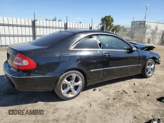 2004 Mercedes-Benz CLK 320 with VIN WDBTJ65J94F118662, listed as a Copart auction lot 67160004 with 186,549 mi miles and Non Repairable. Bid and sale history available at DreamBid. Image 3.