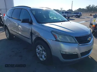 2013 Chevrolet Traverse LS with VIN 1GNKRFED2DJ130429, listed as a IAAI auction lot 41568017 with 213,210 mi miles. Bid and sale history available at carsss.com. Image 1.