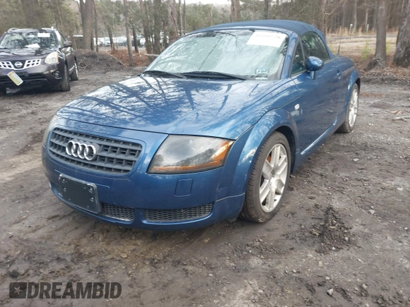 2003 Audi TT with VIN TRUTC28N431018179, listed as a IAAI auction lot 41600728 with 104,202 mi miles. Bid and sale history available at carsss.com. Image 6.