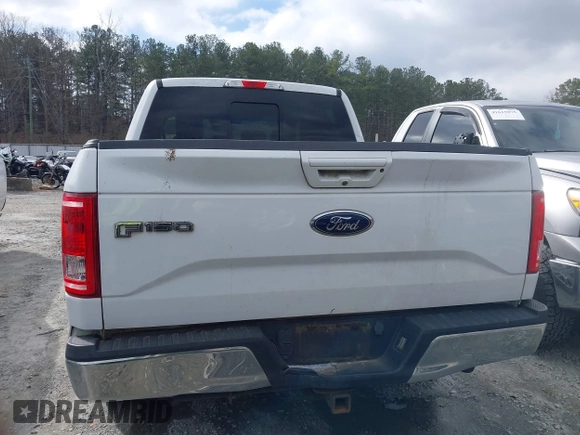 2016 Ford F-150 XLT with VIN 1FTEW1EP7GFB56351, listed as a IAAI auction lot 41623566 with 279,454 mi miles. Bid and sale history available at carsss.com. Image 16.