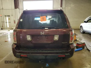 2007 Honda Pilot EX-L with VIN 2HKYF18547H535420, listed as a Copart auction lot 56931095 with 223,086 mi miles and Non repairable. Bid and sale history available at DreamBid. Image 6.