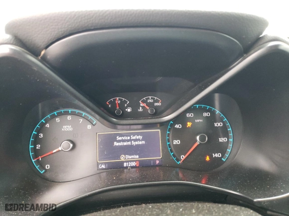2019 Chevrolet Colorado 4WD LT with VIN 1GCGTCEN4K1165705, listed as a Copart auction lot 46176034 with 81,200 mi miles and Non Repairable. Bid and sale history available at carsss.com. Image 9.