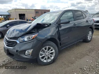 2021 Chevrolet Equinox LT with VIN 3GNAXUEV5ML379928, listed as a Copart auction lot 58777875 with 79,743 mi miles and Salvage title. Bid and sale history available at DreamBid. Image 1.