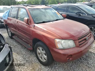 2003 Toyota Highlander z VIN JTEGF21A830096055, wystawiony jako Copart lot #52681725 z przebiegiem 188 892 mil mil oraz Szkoda całkowita • Salvage title. Historia ofert i sprzedaży dostępna na DreamBid. Obrazek 4.