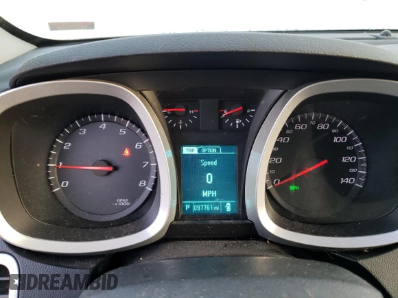 2015 Chevrolet Equinox LT with VIN 2GNFLGE35F6234834, listed as a Copart auction lot 47705355 with 97,761 mi miles and Clean Title. Bid and sale history available at carsss.com. Image 9.