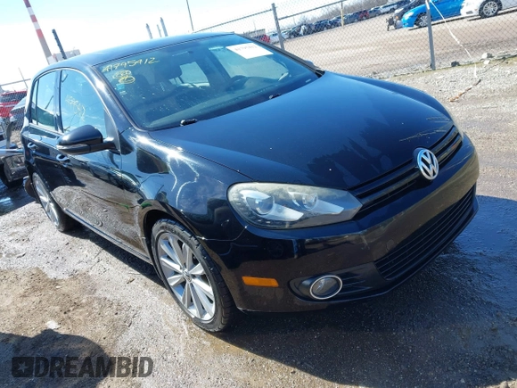 2012 Volkswagen Golf TDI с VIN WVWDM7AJ2CW284562, выставлен на аукционе IAAI как лот 41795412 с пробегом 127 657 миль миль и . История ставок и продаж доступна на DreamBid. Изображение 1.