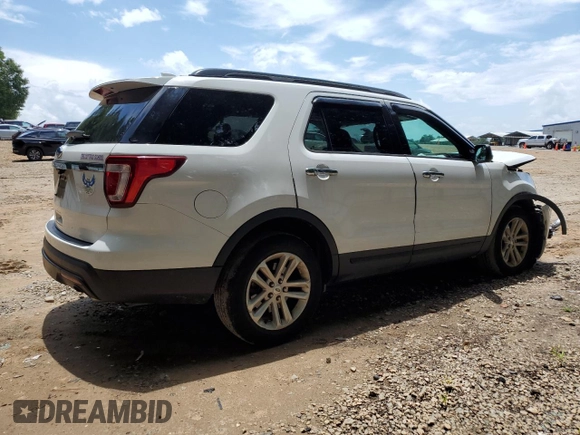 2017 Ford Explorer with VIN 1FM5K7B83HGE19504, listed as a Copart auction lot 61538355 with 68,793 mi miles and Salvage title. Bid and sale history available at DreamBid. Image 3.