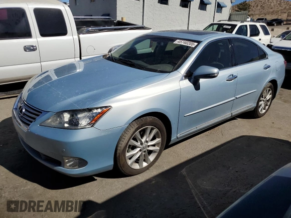2011 Lexus ES with VIN JTHBK1EG5B2439960, listed as a Copart auction lot 45740205 with 91,526 mi miles and Clean Title. Bid and sale history available at carsss.com. Image 1.
