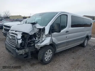 2016 Ford Transit Wagon XL with VIN 1FBZX2ZM9GKB07457, listed as a IAAI auction lot 41487820 with 126,951 mi miles. Bid and sale history available at carsss.com. Image 2.