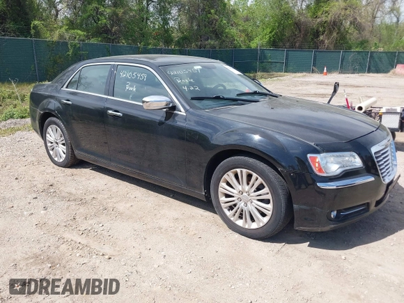 2013 Chrysler 300 with VIN 2C3CCAKG2DH645193, listed as a IAAI auction lot 42105459 with 230,063 mi miles. Bid and sale history available at carsss.com. Image 1.