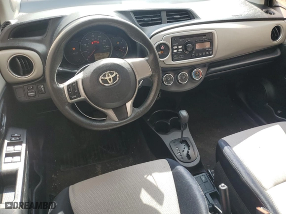 2012 Toyota Yaris L with VIN JTDKTUD33CD520993, listed as a Copart auction lot 52818874 with 261,857 mi miles and Salvage Title. Bid and sale history available at carsss.com. Image 8.