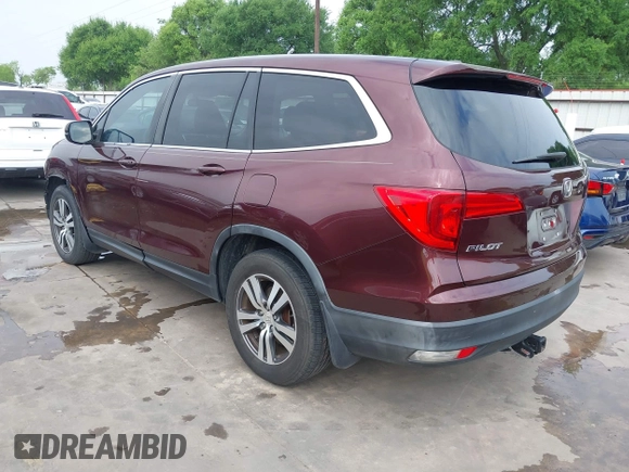 2016 Honda Pilot EX with VIN 5FNYF5H30GB026736, listed as a IAAI auction lot 41900082 with 144,460 mi miles. Bid and sale history available at carsss.com. Image 3.