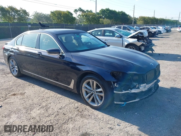 2018 BMW 7 Series ALPINA B7 xDrive with VIN WBA7F2C59JG424704, listed as a IAAI auction lot 42070608 with 56,690 mi miles and . Bid and sale history available at carsss.com. Image 1.