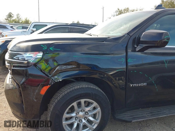 2023 Chevrolet Tahoe LT с VIN 1GNSCNKD9PR191296, выставлен на аукционе IAAI как лот 41814835 с пробегом 64 777 миль миль и . История ставок и продаж доступна на DreamBid. Изображение 6.