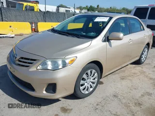 2013 Toyota Corolla L with VIN 5YFBU4EE2DP209907, listed as a IAAI auction lot 42054879 with 150,977 mi miles and . Bid and sale history available at DreamBid. Image 2.