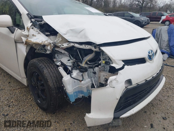 2012 Toyota Prius One with VIN JTDKN3DUXC5460945, listed as a IAAI auction lot 41917644 with 190,113 mi miles. Bid and sale history available at carsss.com. Image 6.