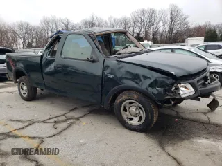 2003 Ford F-150 XL with VIN 2FTRX18WX3CA84696, listed as a Copart auction lot 43469825 with 0 mi miles and Salvage Title. Bid and sale history available at carsss.com. Image 4.