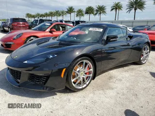 2017 Lotus Evora z VIN SCCLMDVN2HHA10606, wystawiony jako Copart lot #73696794 z przebiegiem 13 424 mil mil oraz Nie do naprawy. Historia ofert i sprzedaży dostępna na DreamBid. Obrazek 1.
