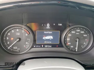 2022 Cadillac XT6 Premium Luxury with VIN 1GYKPCRS1NZ152828, listed as a Copart auction lot 64646525 with 18,913 mi miles and Salvage title. Bid and sale history available at DreamBid. Image 9.