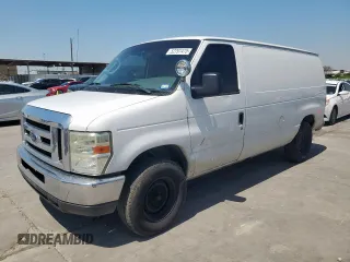 2008 Ford Econoline Cargo Commercial z VIN 1FTNE14L38DA79072, wystawiony jako Copart lot #52797475 z przebiegiem 123 952 mil mil oraz Szkoda całkowita • Salvage title. Historia ofert i sprzedaży dostępna na DreamBid. Obrazek 1.
