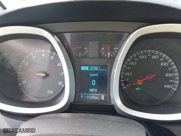 2017 Chevrolet Equinox LS with VIN 2GNFLEEK6H6208063, listed as a IAAI auction lot 41879944 with 155,263 mi miles. Bid and sale history available at carsss.com. Image 7.