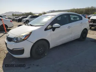 2016 Kia Rio LX with VIN KNADM4A39G6554583, listed as a Copart auction lot 51648045 with Not Provided miles and Salvage Title. Bid and sale history available at DreamBid. Image 1.