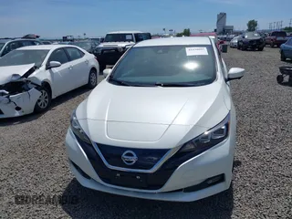 2021 Nissan LEAF SV with VIN 1N4AZ1CV0MC556505, listed as a IAAI auction lot 42438895 with 20,249 mi miles and . Bid and sale history available at DreamBid. Image 12.