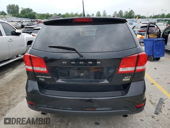 2017 Dodge Journey SXT with VIN 3C4PDCBG8HT537745, listed as a Copart auction lot 60446765 with 160,312 mi miles and Clean title. Bid and sale history available at DreamBid. Image 6.