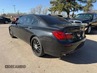 2013 BMW 7 Series 750i with VIN WBAYA8C5XDC996785, listed as a Copart auction lot 48892145 with 134,427 mi miles and Clean Title. Bid and sale history available at DreamBid. Image 3.