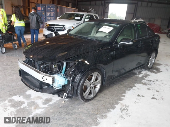 2012 Lexus IS 250 with VIN JTHBF5C24C5166531, listed as a IAAI auction lot 41856850 with 96,400 mi miles and . Bid and sale history available at DreamBid. Image 2.