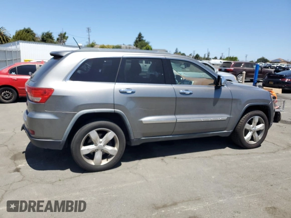 2011 Jeep Grand Cherokee Overland with VIN 1J4RR6GT8BC641537, listed as a Copart auction lot 61506215 with 149,616 mi miles and Clean title. Bid and sale history available at DreamBid. Image 3.