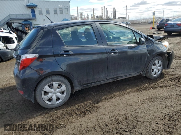 2012 Toyota Yaris L with VIN JTDKTUD39CD530685, listed as a Copart auction lot 53840085 with Not Provided miles and Salvage Title. Bid and sale history available at DreamBid. Image 3.