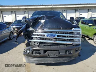 2024 Ford Super Duty F-250 SRW XL with VIN 1FT8W2BM5RED95693, listed as a Copart auction lot 89387805 with 12,322 mi miles and Salvage Title. Bid and sale history available at carsss.com. Image 5.