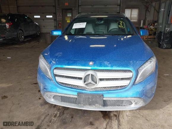2015 Mercedes-Benz GLA-Class GLA 250 with VIN WDCTG4GB4FJ059508, listed as a IAAI auction lot 41578219 with NaN miles. Bid and sale history available at carsss.com. Image 12.