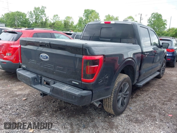 2021 Ford F-150 XL with VIN 1FTEW1EPXMFA62783, listed as a IAAI auction lot 42210200 with 58,069 mi miles and . Bid and sale history available at DreamBid. Image 4.