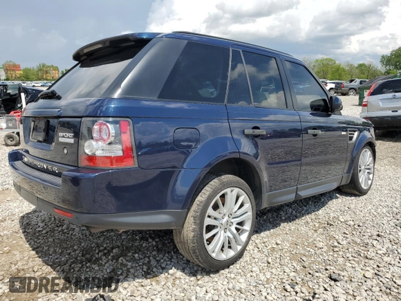 2011 Land Rover Range Rover Sport HSE Lux z VIN SALSK2D49BA296556, wystawiony jako Copart lot #55102445 z przebiegiem 118 318 mil mil oraz Szkoda całkowita • Salvage title. Historia ofert i sprzedaży dostępna na DreamBid. Obrazek 3.