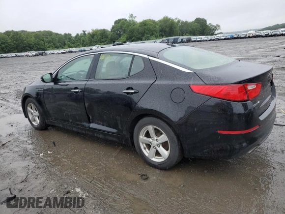 2015 Kia Optima LX z VIN 5XXGM4A78FG517107, wystawiony jako Copart lot #59864965 z przebiegiem 161 507 mil mil oraz Czysty tytuł • Clean title. Historia ofert i sprzedaży dostępna na DreamBid. Obrazek 2.