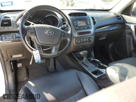 2015 Kia Sorento EX with VIN 5XYKU4A79FG652165, listed as a Copart auction lot 86914004 with 60,239 mi miles and Salvage Title. Bid and sale history available at carsss.com. Image 8.